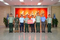 校领导率队走访慰问驻地人武部和武警部队