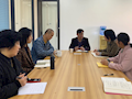校领导联系基层党支部，扎实推进样板支部建设 ——冉总会计师到财物学院教工支部联系交流