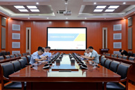 黎明职业大学到我?？疾旖涣?校长甘金明主持召开座谈会