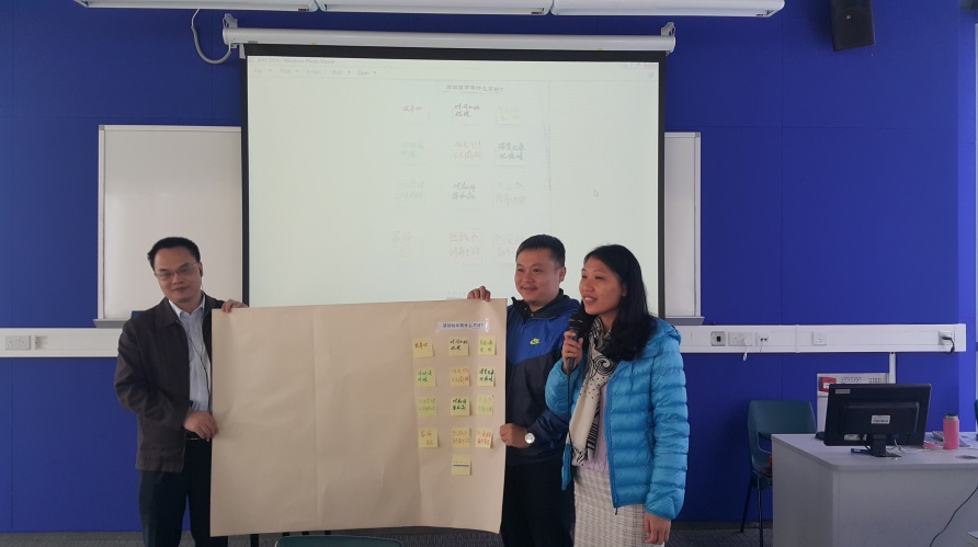 我校教师积极参加课堂互动，展示教师风采2