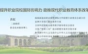 提升职业院校国际影响力，助推现代职业教育体系改革——吕 红 “一带一路”职业教育发展人文交流研究院执行副院长