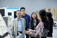 广西标准技术研究院、柳州市二职校到我校交流调研