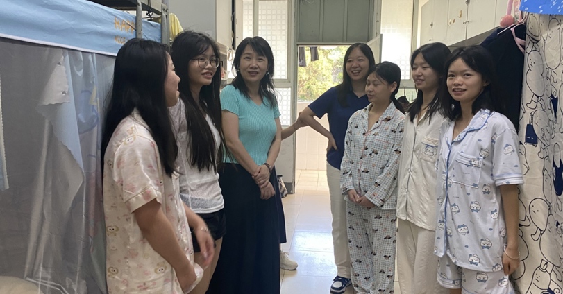 贸易与旅游管理学院开展期末宿舍安全检查
