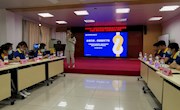 贸旅学院连锁经营管理专业举行“柳职院?-广西联华现代学徒制项目培养主题汇报暨门店管理岗位竞聘会” 