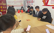 【声入人心，红动柳职】贸易与旅游管理学院开展“一站式”学生社区红色诵读主题活动